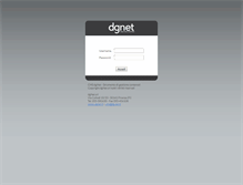 Tablet Screenshot of gestionale.dgnet.it