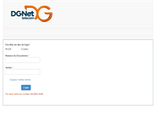 Tablet Screenshot of central.dgnet.com.br